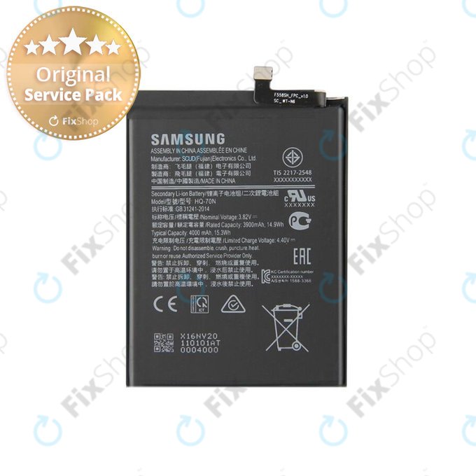 Samsung Galaxy A11 A115F, M11 M115F - Batterie 4000mAh GH81-18735A Genuine Service Pack