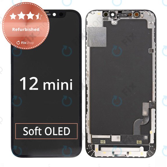 Écran pour iPhone 12 Mini, Tactile avec cadre, Refurbished