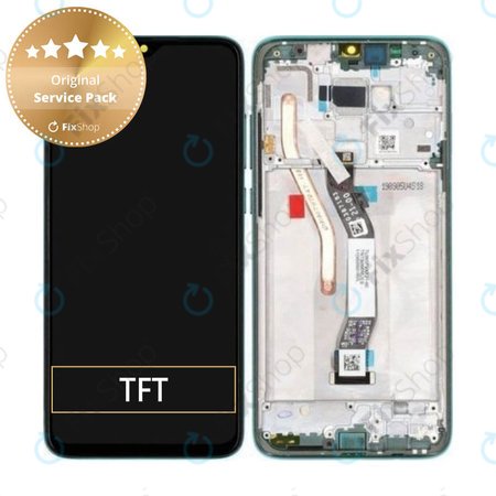 Xiaomi Redmi Note 8 Pro - Écran LCD + Ecran Tactile + Cadre (Vert Forêt) - 56000400G700, 56000C00G700 Genuine Service Pack