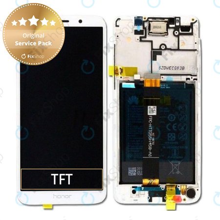 Huawei Honor 7S - Écran LCD + Ecran Tactile + Cadre + Batterie (Or) - 02351XHT