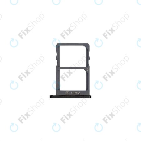 Nokia 5 - Tiroir SIM (Noir) - MEND102033A Genuine Service Pack