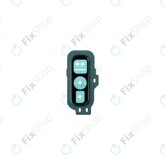 Samsung Galaxy S10e G970F - Cadre en verre pour caméra arrière (Prism Green)