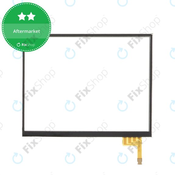 Vitre tactile inférieure avec adhésif pour Nintendo DS Lite