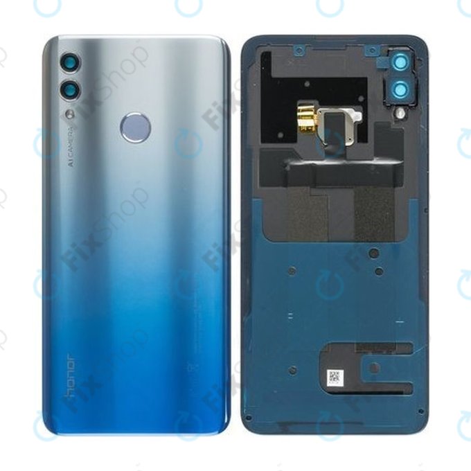 Huawei Honor 10 Lite - Cache batterie + Capteur d'empreintes digitales (Bleu ciel) - 02352HUX