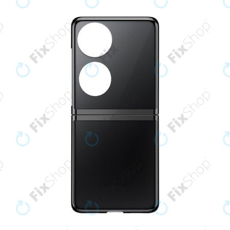 Huawei P50 Pocket BAL-AL00 BAL-L49 - Cache batterie (Noir) (Haut + Bas)