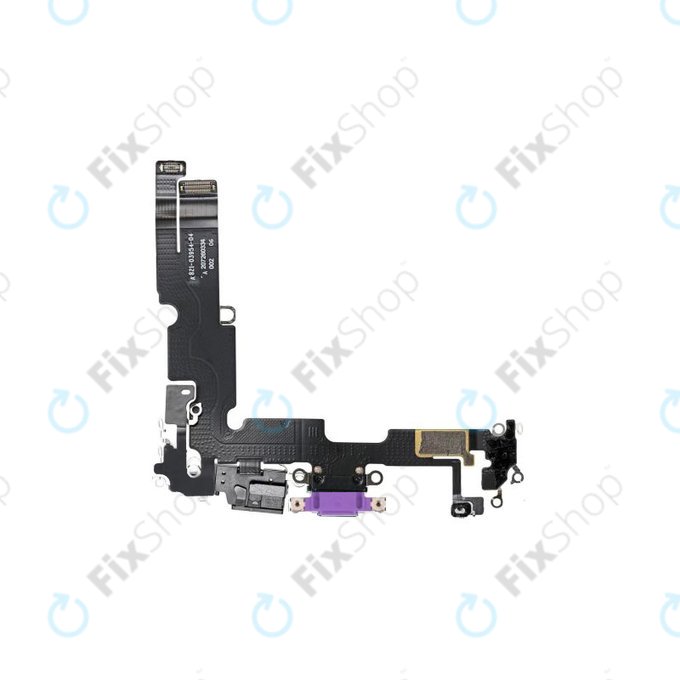 Apple iPhone 14 Plus - Connecteur de charge + Câble flexible (Violet)