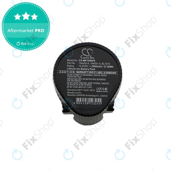 Batterie pour Makita CC300, LC01, JV100, 2500mAh, Li-Ion, 10.8V, 194550-6, HQ