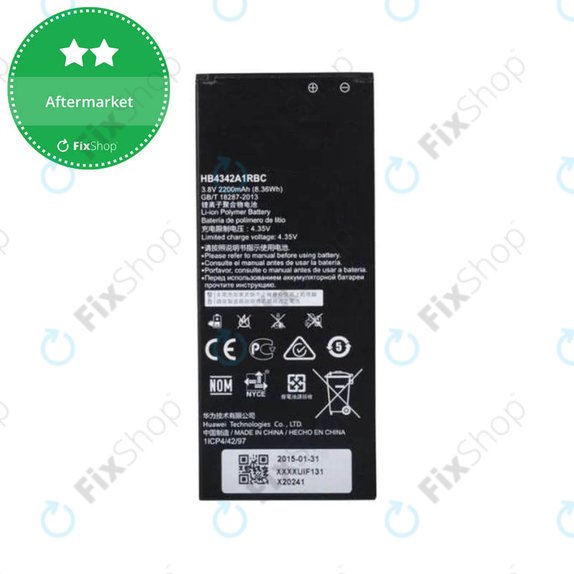 Huawei Y6 - Batterie HB4342A1RBC 2200mAh