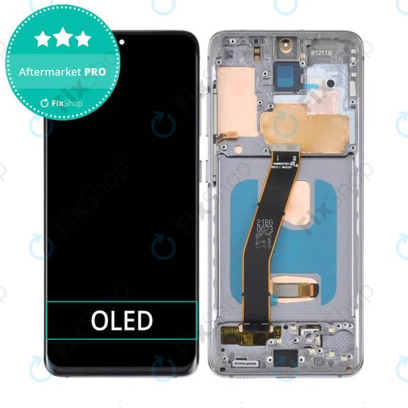 Samsung Galaxy S20 G980F - Écran LCD + Écran Tactile + Cadre (Cosmic Grey) OLED