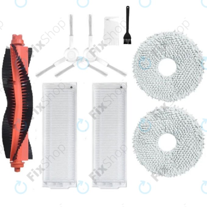 Xiaomi Mi Robot Vacuum X20, Mijia Self-Cleaning Robot 2 - Ensemble complet