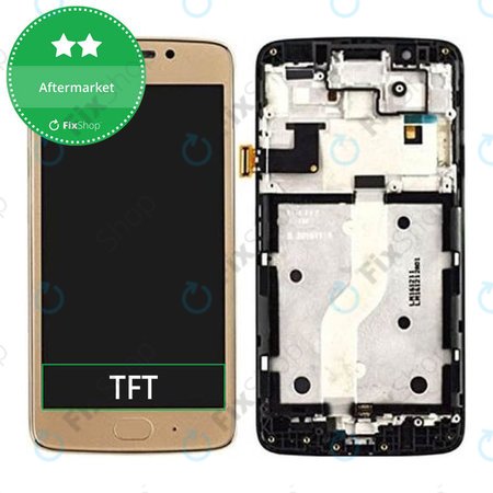 Motorola Moto G5 Plus - Écran LCD + Écran tactile + Cadre (Gold) TFT