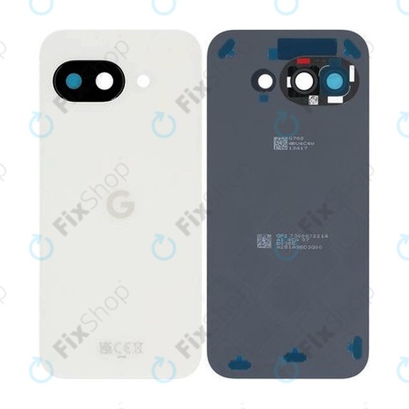 Google Pixel 9a GTF7P - Cache batterie (Porcelain) - G949-01316-00 Genuine Service Pack