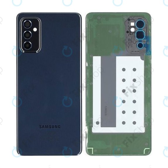 Samsung Galaxy M52 5G M526B - Cache batterie (Noir) - GH82-27061A Genuine Service Pack