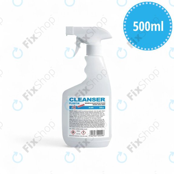 Nettoyant pour plastiques, 500 ml, avec pulvérisateur