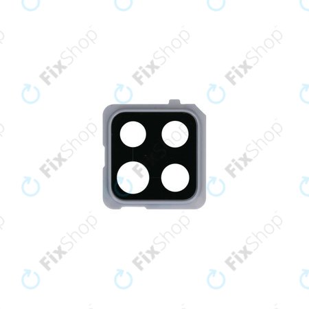 Samsung Galaxy A42 5G A426B - Cadre en verre pour caméra arrière (Prism Dot Grey) - GH98-45934C Genuine Service Pack