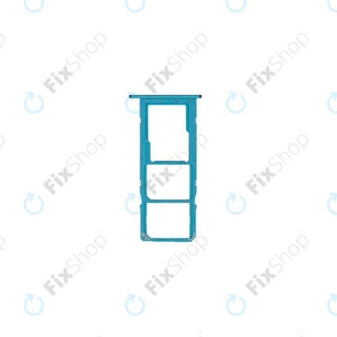 Samsung Galaxy M11 M115F - Plateau SIM (Bleu métallisé) - GH81-18746A Genuine Service Pack