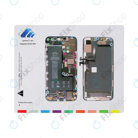 Tapis à vis magnétique pour iPhone 11 Pro