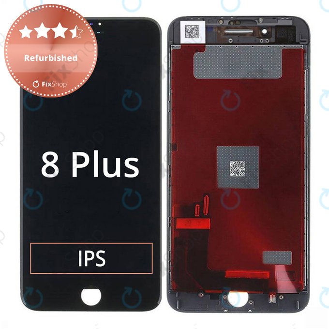 Apple iPhone 8 Plus - Écran LCD + Écran Tactile + Cadre (Noir) Refurbished
