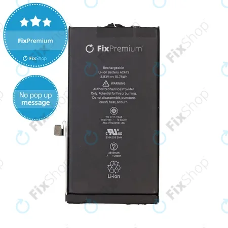 Apple iPhone 12, 12 Pro - Batterie JCID 2815mAh