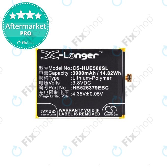 Huawei Honor Play 5X - Batterie HB526379EBC 3900mAh HQ