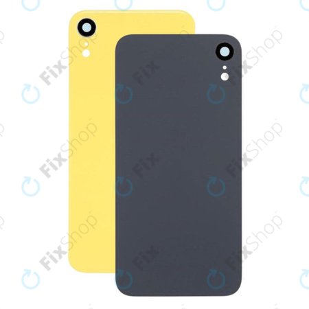 Apple iPhone XR - Verre du boîtier arrière + objectif de l'appareil photo (Jaune)