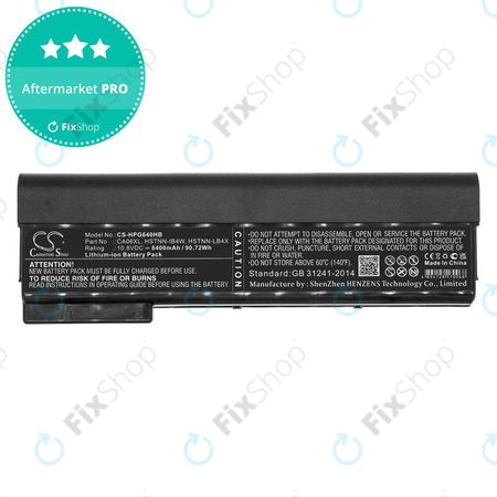 Batterie pour HP ProBook 640 G1, 650 G1, 655 G1, 645 G1, 8400mAh, Li-Ion, 10.8V, CA06XL, HQ