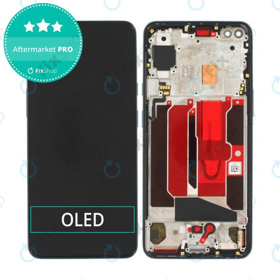 OnePlus Nord - Écran LCD + Écran tactile + Cadre (Gray Onyx) OLED