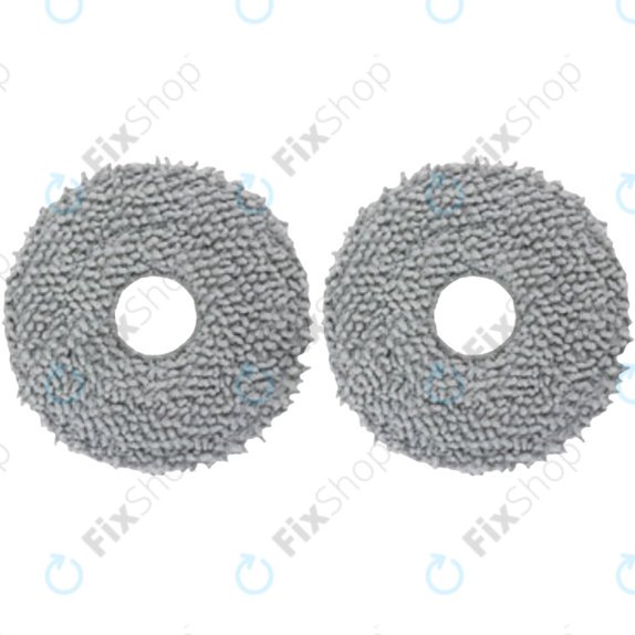 Chiffon de vadrouille, 2 pièces pour Xiaomi Roborock QV 35A, QV 35S