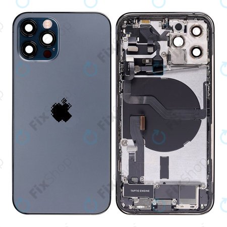 Apple iPhone 12 Pro - Petites pièces du boîtier arrière (bleu)