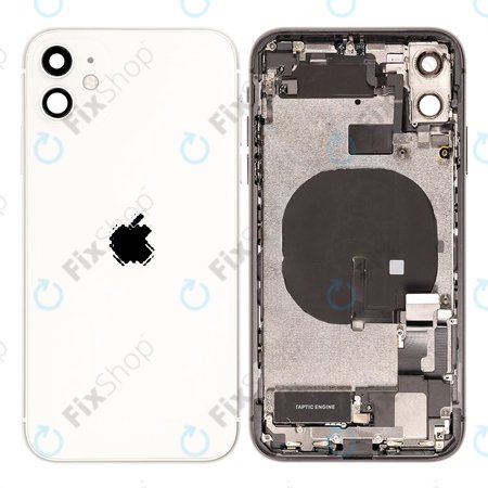 Apple iPhone 11 - Petites pièces du boîtier arrière (blanc)