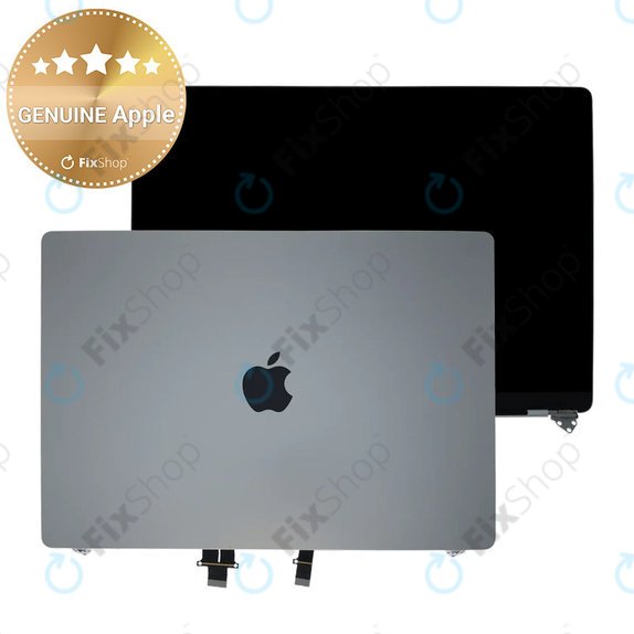 Écran LCD pour MacBook Pro 16", A3403 (2024), avec vitre avant et couvercl, Silver, 661-42323, Genuine Apple, Genuine Apple