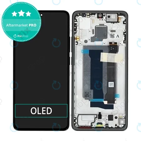 Xiaomi Poco X7 Pro 2412DPC0AG - Écran LCD + Écran tactile + Cadre (Black) OLED