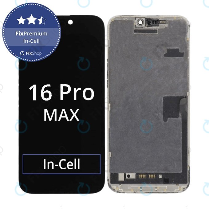 Apple iPhone 16 Pro Max - Écran LCD + Ecran Tactile + Cadre In-Cell FixPremium