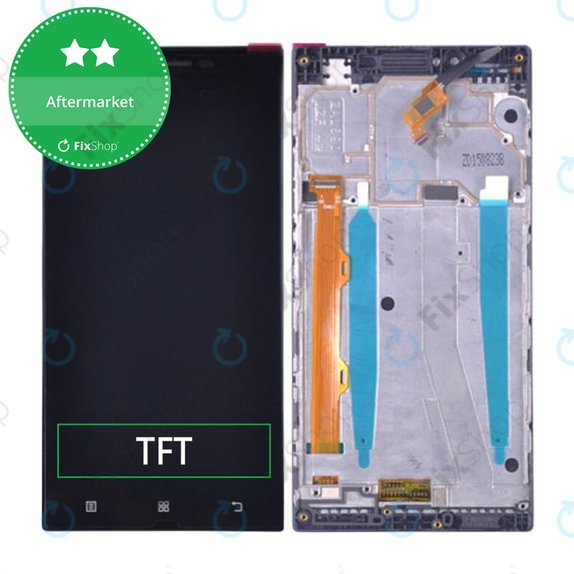 Lenovo P70 - Écran LCD + Écran tactile + Cadre (Black) TFT