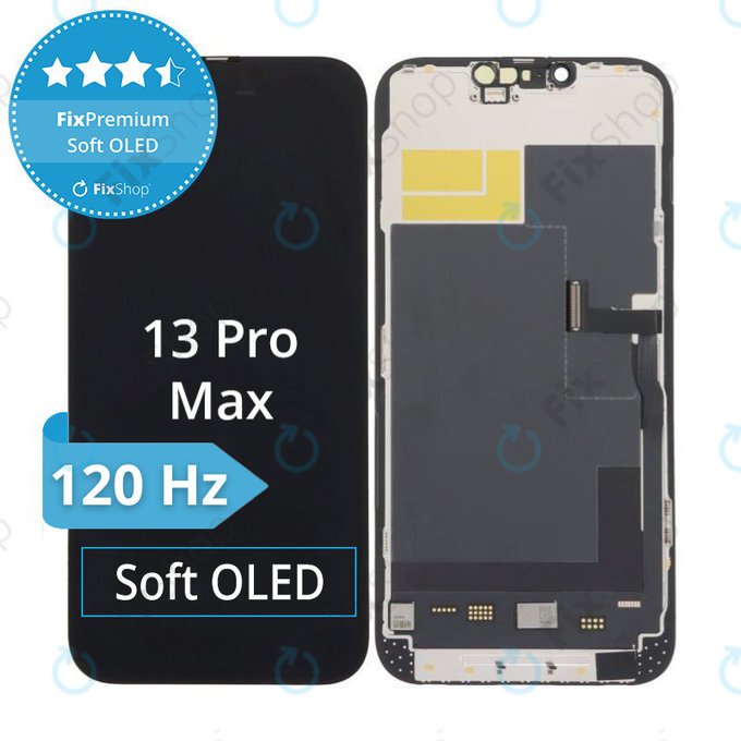 Écran Soft OLED pour iPhone 13 Pro Max - Vitre tactile + Châssis, DIAGNOSTIC