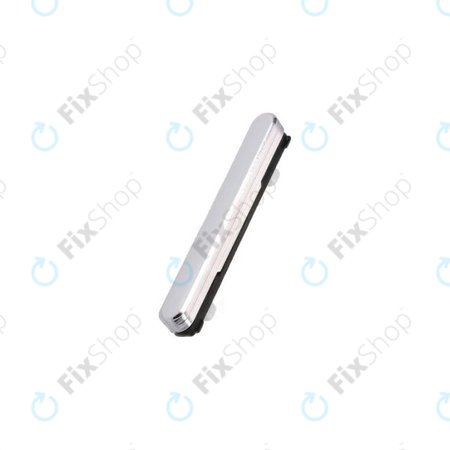 Samsung Galaxy S22 S901B - Bouton de volume (Blanc fantôme) - GH98-47110B Genuine Service Pack