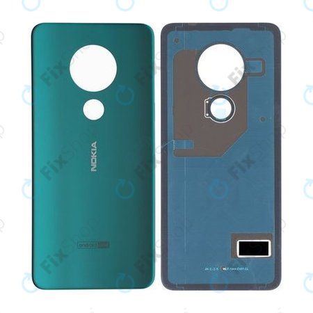 Nokia 7.2 - Cache batterie (vert cyan) - 7601AA000217 Genuine Service Pack