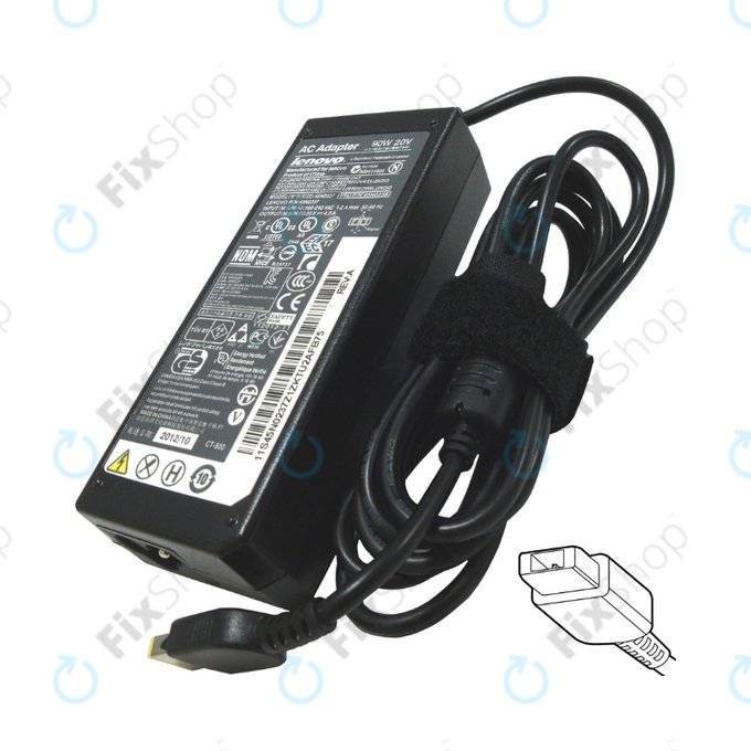 Adaptateur de charge pour Lenovo, 77011100, 90W, 20V, Genuine Service Pack