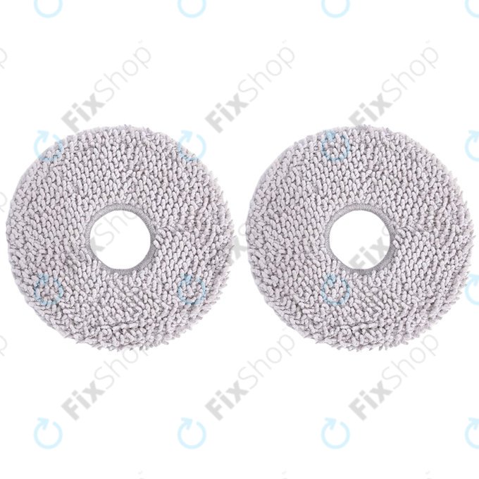 Chiffon de vadrouille, 2 pièces, Antibactérien pour Ecovacs Deebot T-series, X-series