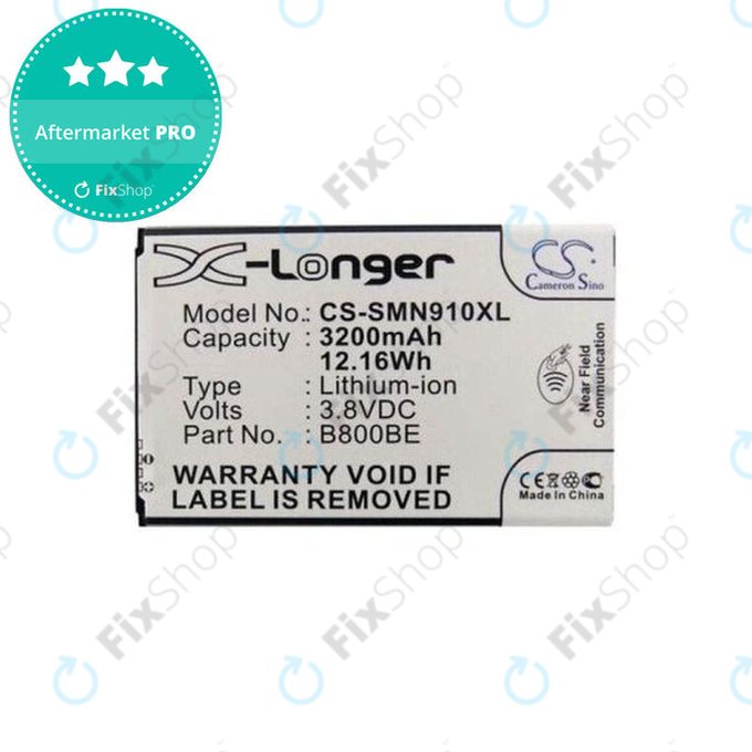 Samsung Galaxy Note 3 N9005 - Batterie EB-B800BE 3200mAh HQ