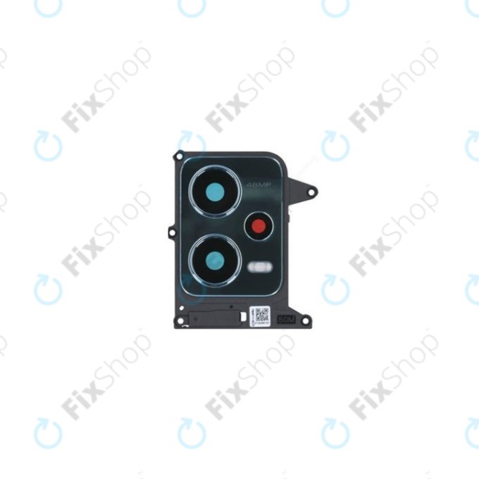Xiaomi Redmi Note 12 5G - Objectif de caméra arrière + cadre (bleu glacier) - Genuine Service Pack