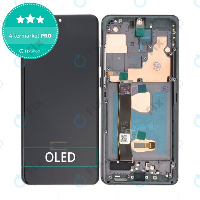 Samsung Galaxy S20 Ultra G988F - Écran LCD + Écran tactile + Cadre (Noir Cosmic) OLED