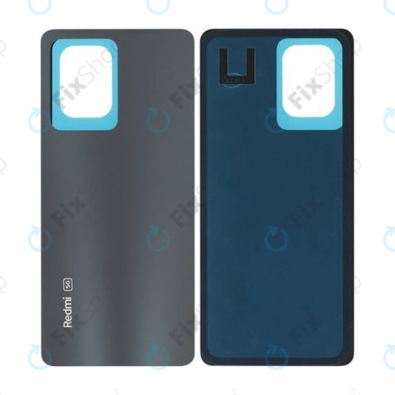 Xiaomi Redmi Note 12 Pro 5G - Cache batterie (Noir minuit) - Genuine Service Pack