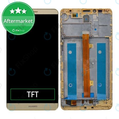 Huawei Mate 7 - Écran LCD + Écran Tactile + Cadre (Or Ambré)