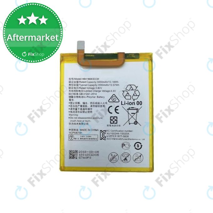 Huawei Nexus 6P NIN-A2 - Batterie HB416683ECW 3550mAh