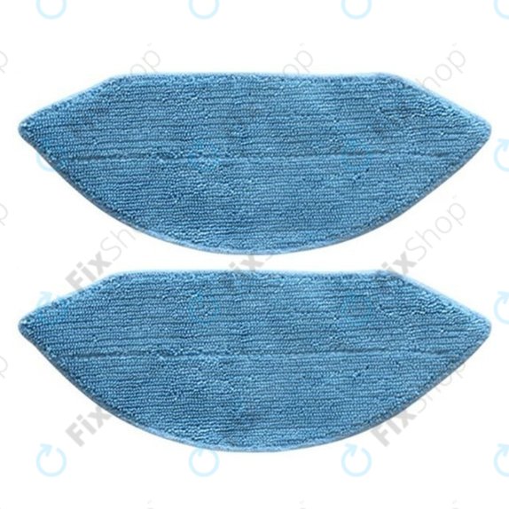 Chiffon de vadrouille, 2 pièces, Microfibre pour Ecovacs Deebot U2, U2 Pro