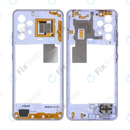 Samsung Galaxy A32 4G A325F - Cadre central (Violet génial) - GH97-26181D Genuine Service Pack