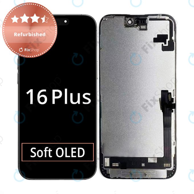 Apple iPhone 16 Plus - Écran LCD + Écran Tactile + Cadre Refurbished