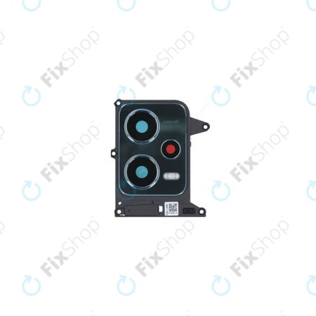 Xiaomi Redmi Note 12 5G - Objectif de caméra arrière + cadre (bleu glacier) - Genuine Service Pack