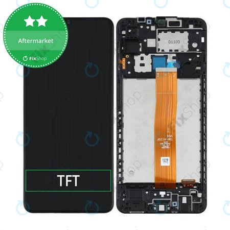 Samsung Galaxy A12 A125F - Écran LCD + Écran tactile + Cadre (Noir) TFT